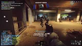 【BF4】 3作連続世界1位の脳筋特攻 ♯43 【G18編 KD 52/11】