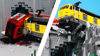 LEGO Train Crash Compilation | LEGO Train Bridge Disaster | Best LEGO Train Crashes