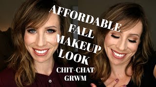 Drugstore Fall Makeup Look || CHIT-CHAT GRWM