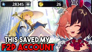 LUCKY PHOEBE PULLS SAVE MY F2P ACCOUNT | Wuthering Waves