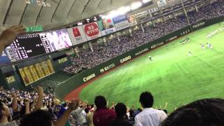 20150821 オリックスバファローズ 試合前1-9 東京ドーム