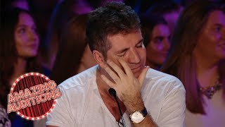 His Audition Was So MOVING And EMOTIONAL It Even Made SIMON COWELL Cry | Amazing Auditions