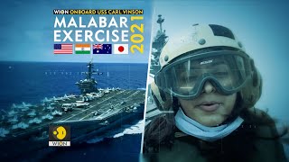 Malabar Exercise 2021: WION on board USS Carl Vinson