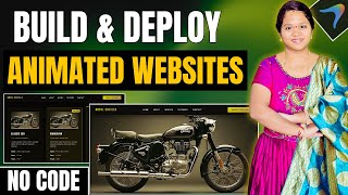 Build Animated Websites with Google AntiGravity (NO CODING) | Telugu