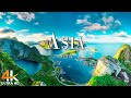 4K scenic relaxation movie in ASIA - Relaxing meditation music - Nature travel