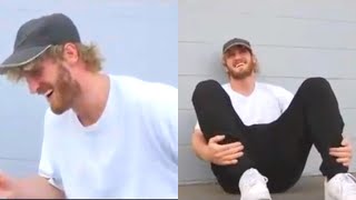 Logan Paul's reaction to him finding out he is fighting Floyd Mayweather (Logan Paul vs Mayweather)