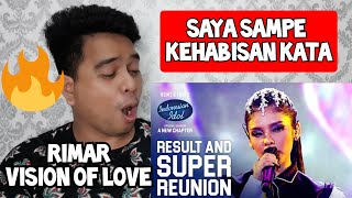 [KUPAS] YEESSS | RIMAR - VISION OF LOVE | INDONESIAN IDOL 2021 (Reaction)