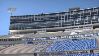 What all goes into an Air Force football game?