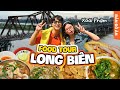 FOOD TOUR LONG BIÊN cùng Ninh Titô và @xoaiphm // Bún đậu lòng, bánh mì u Vân, bún cá biển, phở gà