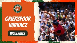 Hubert Hurkacz vs Tallon Griekspoor - Round 2 Highlights | Roland-Garros 2023 French Open Gameplay