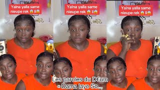 Menacer en pleine Live par un D€um mame bassine thiam prend peur et panique 😱