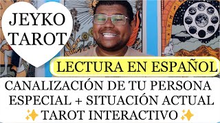 ☀️Yo te voy a decir toda la verdad sobre EL / ELLA! AHORA MISMO! || Tarot INTERACTIVO 🔮✨#tarot #amor