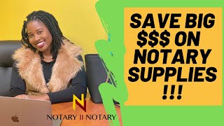Notary Supply Tips To Help You Save