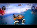 episode 75 rockstomper car driving wit –all characters beach buggy racing 2 island adventure