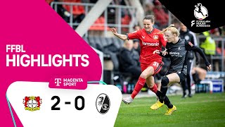 Bayer 04 Leverkusen - SC Freiburg | Highlights FLYERALARM Frauen-Bundesliga 22/23