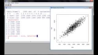R - Simple Linear Regression (part 1)