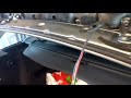 BMW E91 remote central locking tailgate wiring repair