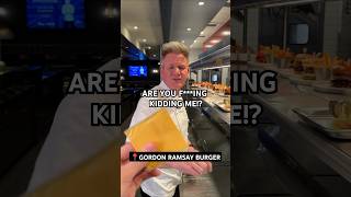 Will Gordon BE MAD if I ask him to use a cheese square on a burger?