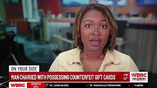 Birmingham man charged with possessing counterfeit gift cards