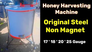 Honey Harvesting Machine Original Steel Non Magnet