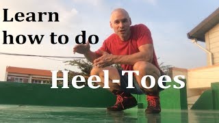 How to do the Boxers Heel Toe Jump Rope move: Boxers Skipping technique