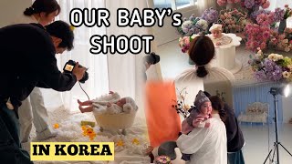 Suhan is doing first Portfolio shoot in Korea | I am so nervous | Indian Korean baby