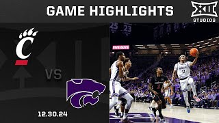 #16 Cincinnati vs. Kansas State Game Highlights | 2024-25 Big 12 Men's Basketball