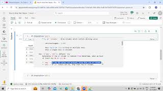 Basic Overview on different Python Functions Part 9 using Microsoft Fabric