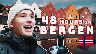 This is Bergen Norway | Why are they so COLORFUL? Exploring the City