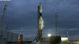 Falcon 9 aborted launch with CSG-2, 28 January 2022