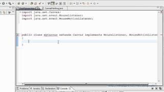 Java Graphics Tutorial - 1: Creating A Window to Place A Canvas on It