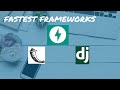 FastAPI vs Flask vs Django || what is the fastest python backend framework