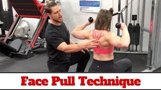 Face Pull Technique 101 (Delt \u0026 Back Hypertrophy)