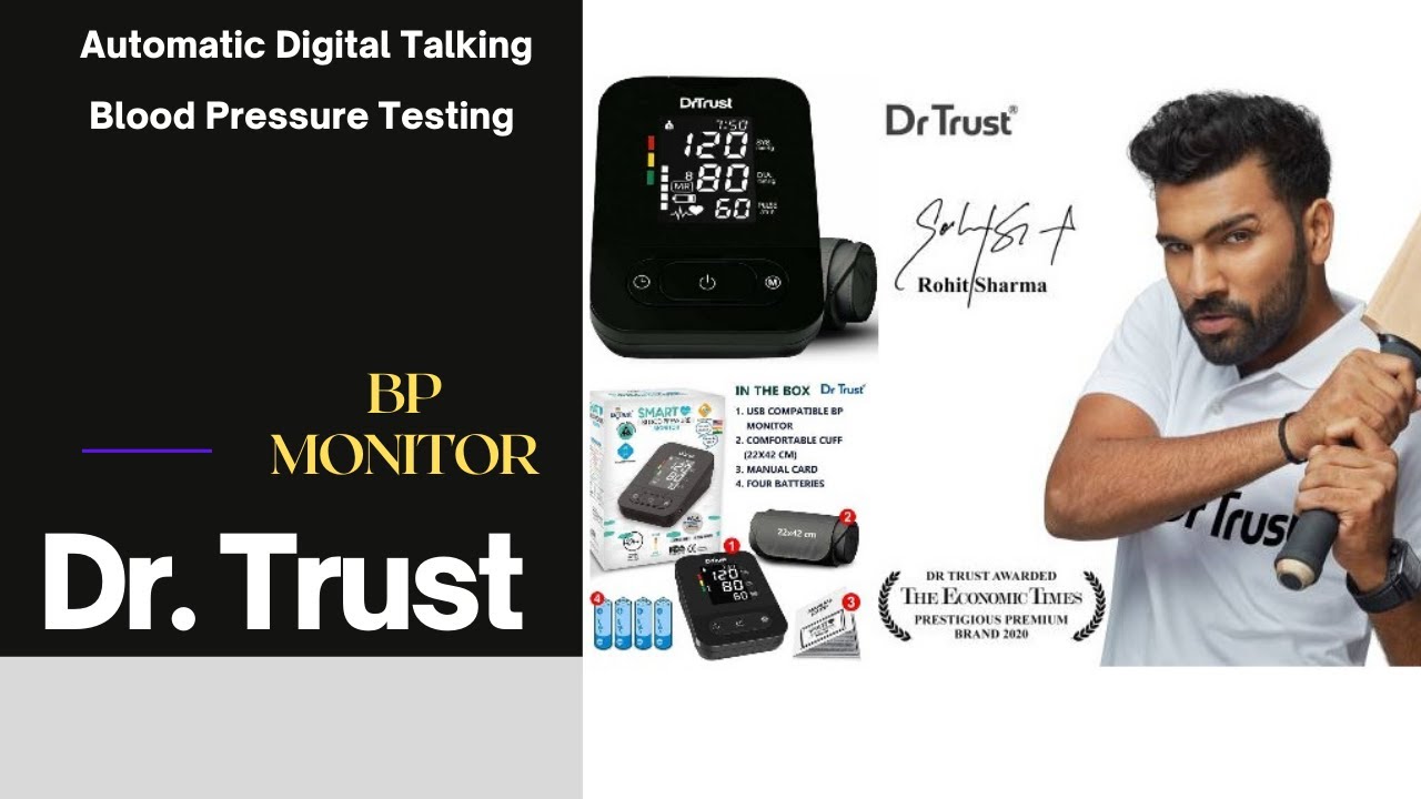 Dr. Trust Smart Dual Talking Automatic Digital Blood Pressure Monitar ...