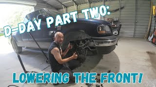 Part 2 of LOWERING My 10th Gen F150!