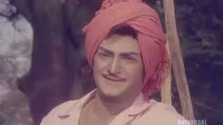 Chanda Sasanudu Movie || Desamante Matti Kaadhoy Video Song || NTR, Sharada, Radha