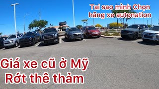 [5] xe cũ ở Mỹ 🇺🇸 giá cả bán ra sao xe rớt giá mạnh thiệt. Tiền lời 11% - người miền Tây AZ