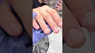 Dealing with difficult clients🙄 #malenails #mensmanicure #russianmanicure #funnyvideo #nailvideos