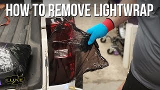 How To Remove LightWrap Taillight Tint