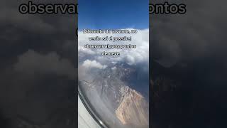 Eu sobrevoei a Cordilheira dos Andes. Vem ver 🏔