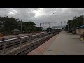 mys jp superfast express furious run through kalluru railway station