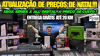 ATUALIZAÇÃO DE PREÇOS DE NATAL!!! XBOX SÉRIES X ALL DIGITAL A PREÇO DE CUSTO - DIVERSÃO GAMES