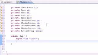 Java Programming Tutorial 66 JRadioButton
