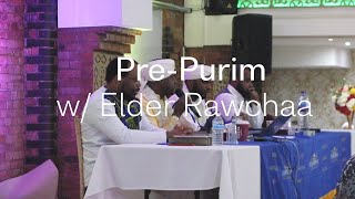 GOCC UK | Pre-Purim London w/ Elder Rawchaa