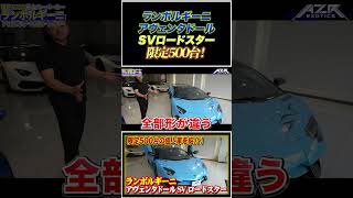 【限定500台】ランボルギーニアヴェンタドールSVロードスターを紹介！内装にも拘りあり！Lamborghini Aventador SV Roadster #ランボルギーニ #アヴェンタドールSV