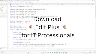 Download edit plus For Windows 8/10/11