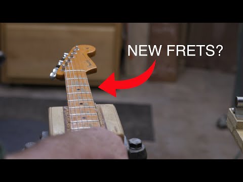 How often do guitars need new frets?