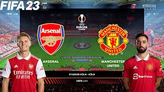 FIFA 23 | Arsenal vs Manchester United - UEL UEFA Europa League - PS5 Gameplay