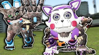 Brand New Fnaf 4 Ultimate Custom Night Pill Pack Update Gmod Fnaf Sandbox Funny Moments Garrys Mod - fusion the abomination fredbear and friends pizzeria roleplay roblox