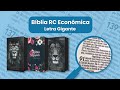 Bíblia RC Econômica Letra Gigante - Livraria Com Cristo